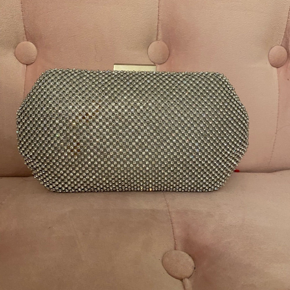 Silver Clutch Bag